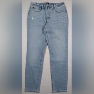 J Crew Jeans Womens 28x27.5 Blue Denim 9" Mid Rise Skinny Style BH991 NWT $98